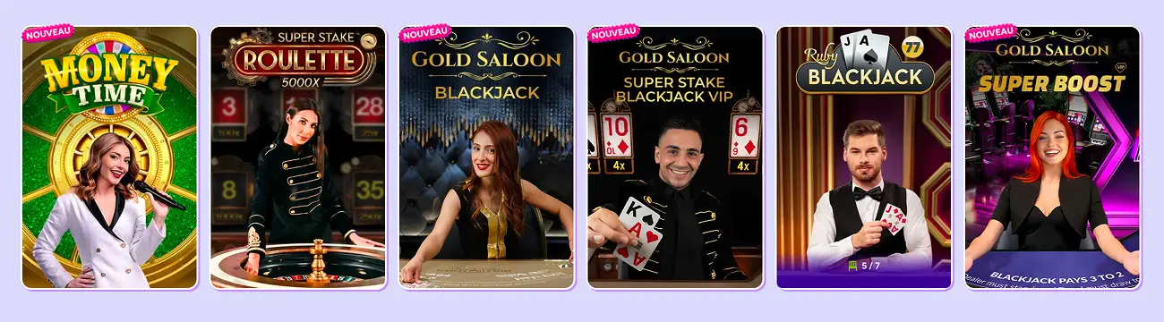 Spinbara Casino en direct